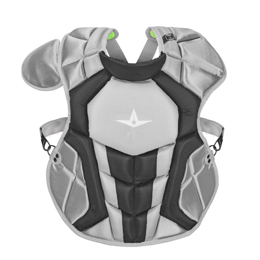 Black/Orange Chest Protector V683