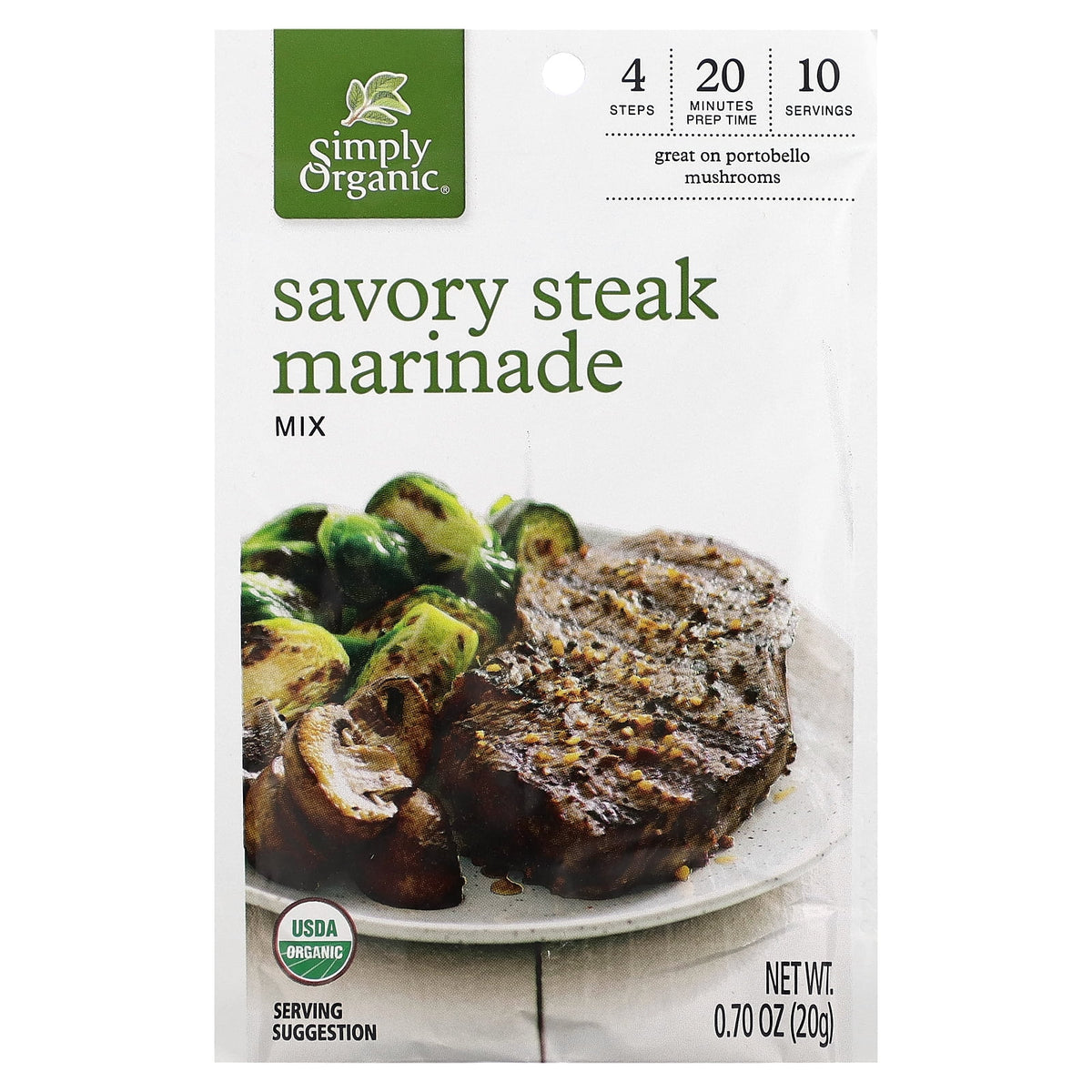 Savory Steak Marinade Mix 0.70 oz L82345