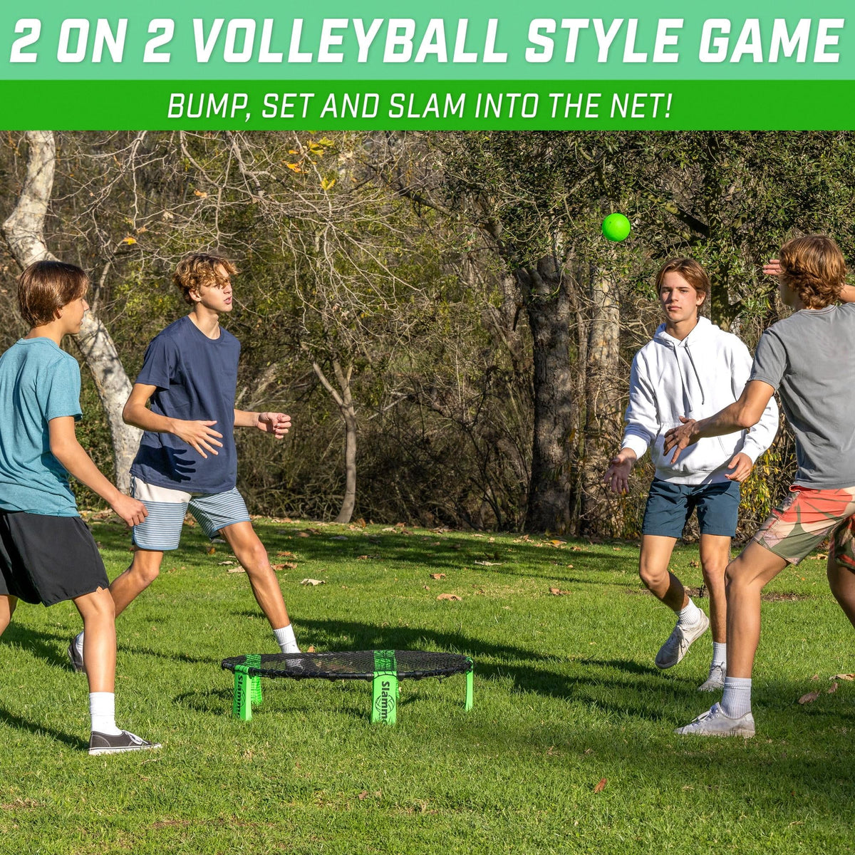 Outdoor Game Set with 3 Balls and Carrying Case T751707