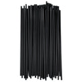 Black 7.5 inch Sip Straw, Case of 10,000 I126