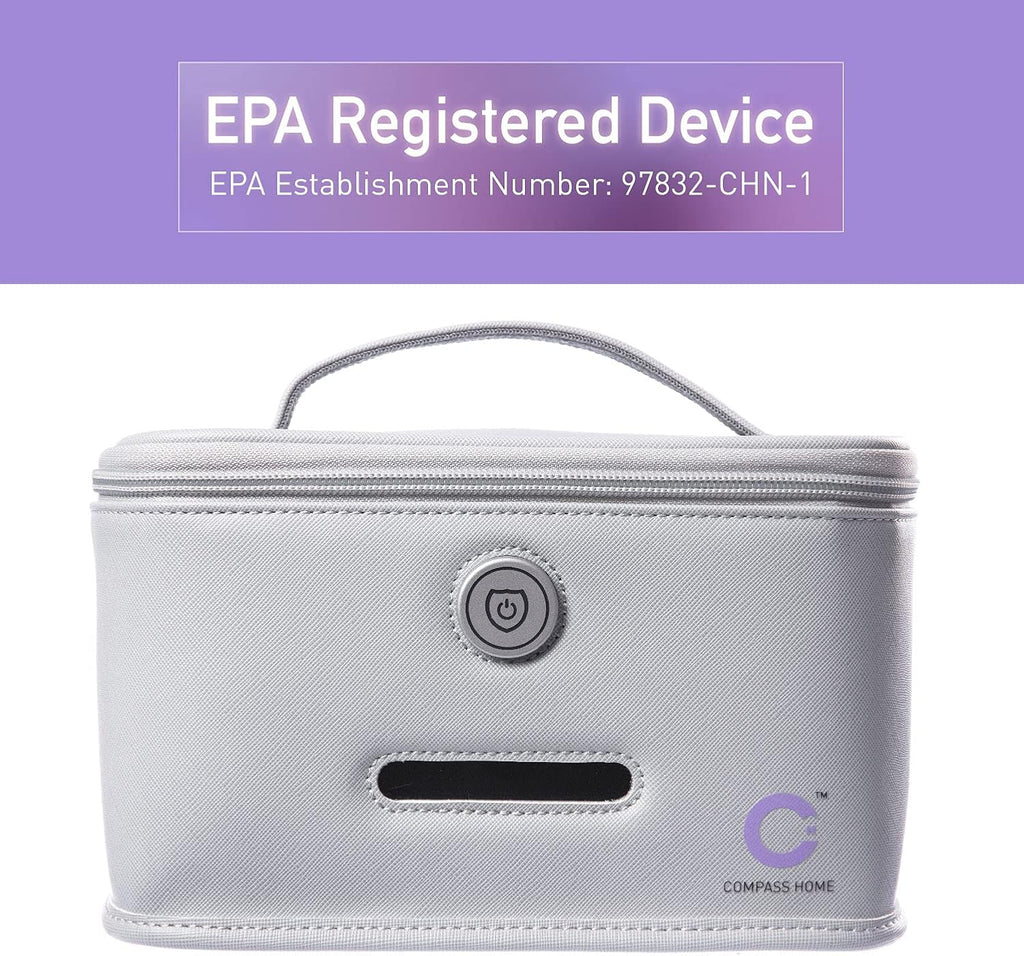 Portable UV-C LED Sanitizer Case with Child Lock W2635