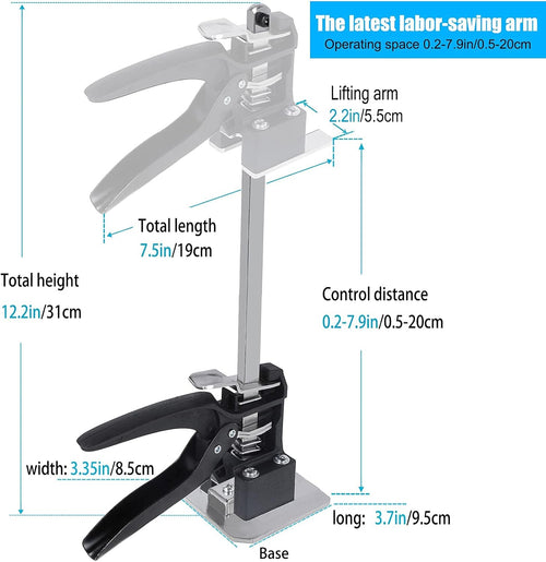 12-Inch Hand Jack Lift Tool 2 Pack F5954
