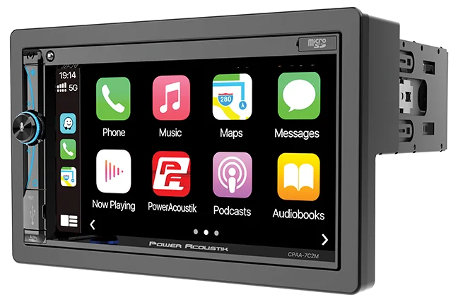 7" Mechless HD LCD Car Stereo Bundle with Bluetooth and 6.5" Speakers X208