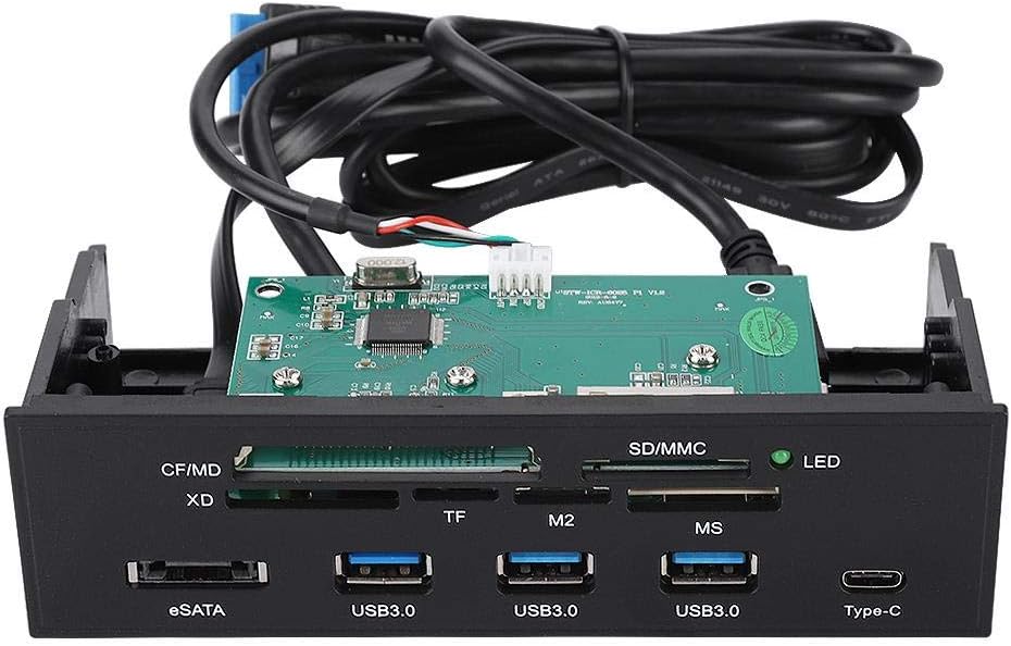 Internal Card Reader Dashboard, 5.25 inches Multifunction PC Front Panel T12373