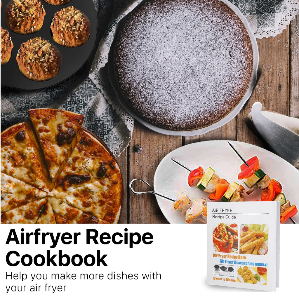 17 Set Air Fryer Accessories with Recipe Cookbook M485658