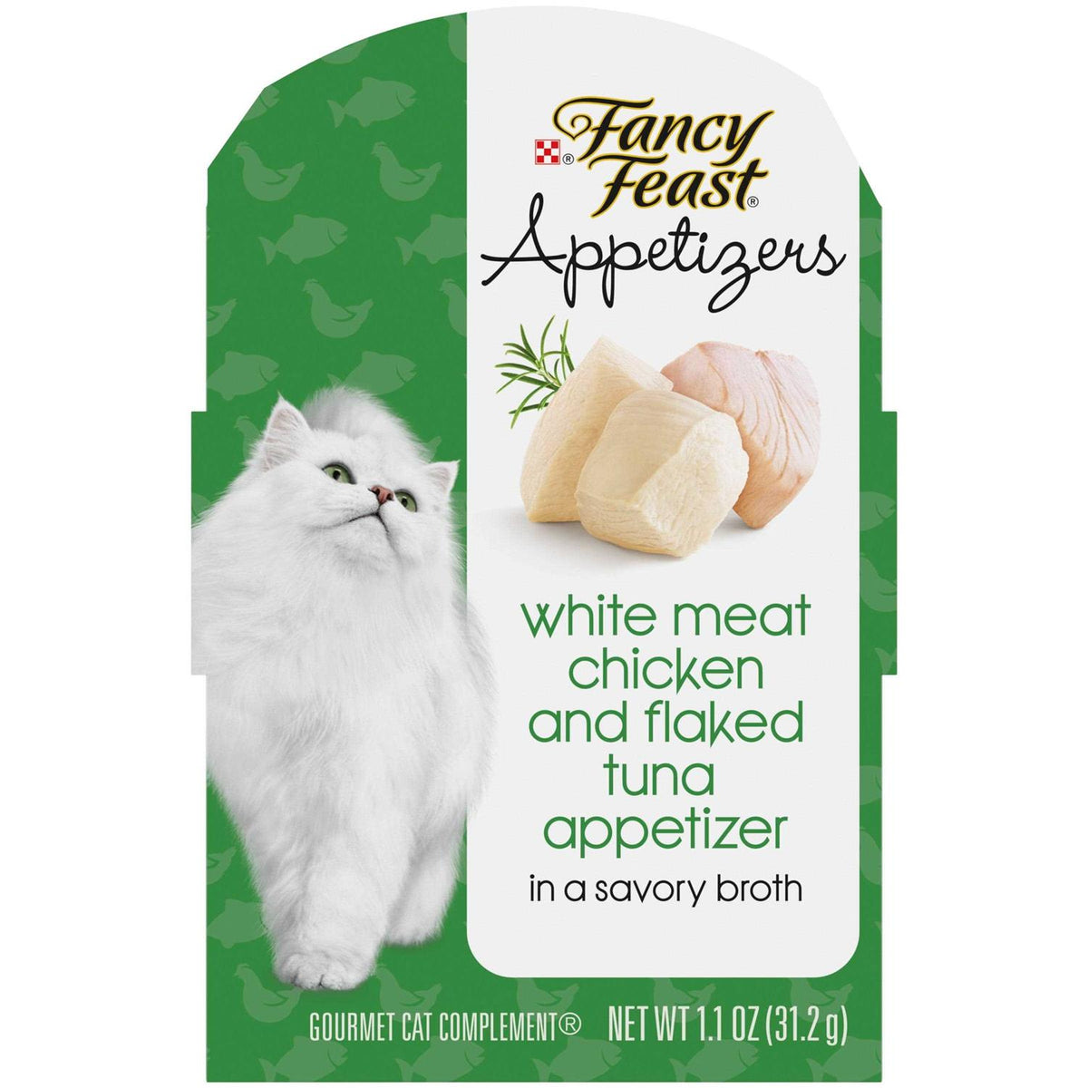Grain-Free White Meat Chicken & Flaked Tuna Wet Cat Food Q126