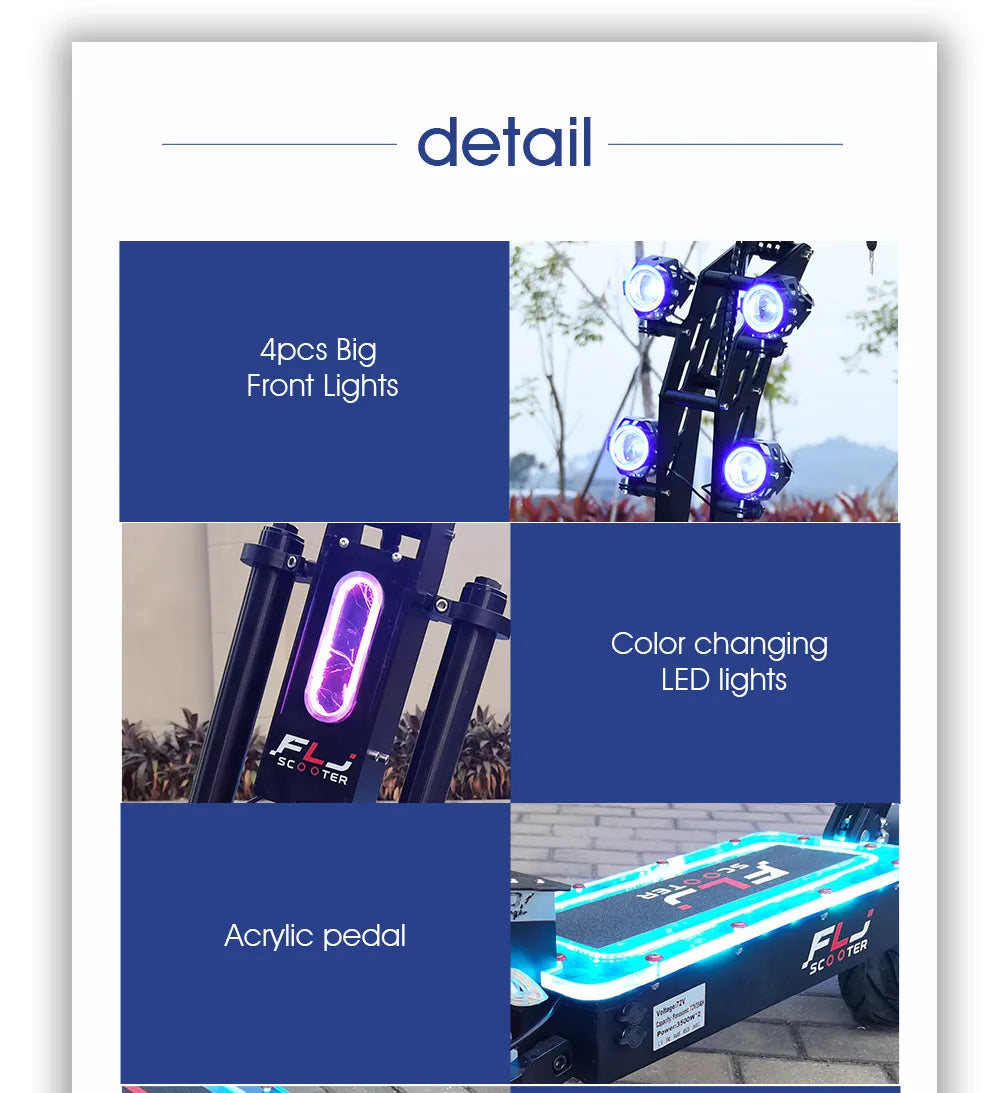 72V Electric Scooter L20920