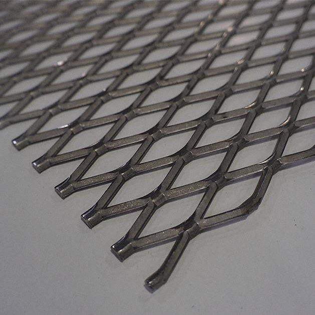 Expanded Sheet, Flat, Carbon, 8x4 ft, 3/4-#9 K647075