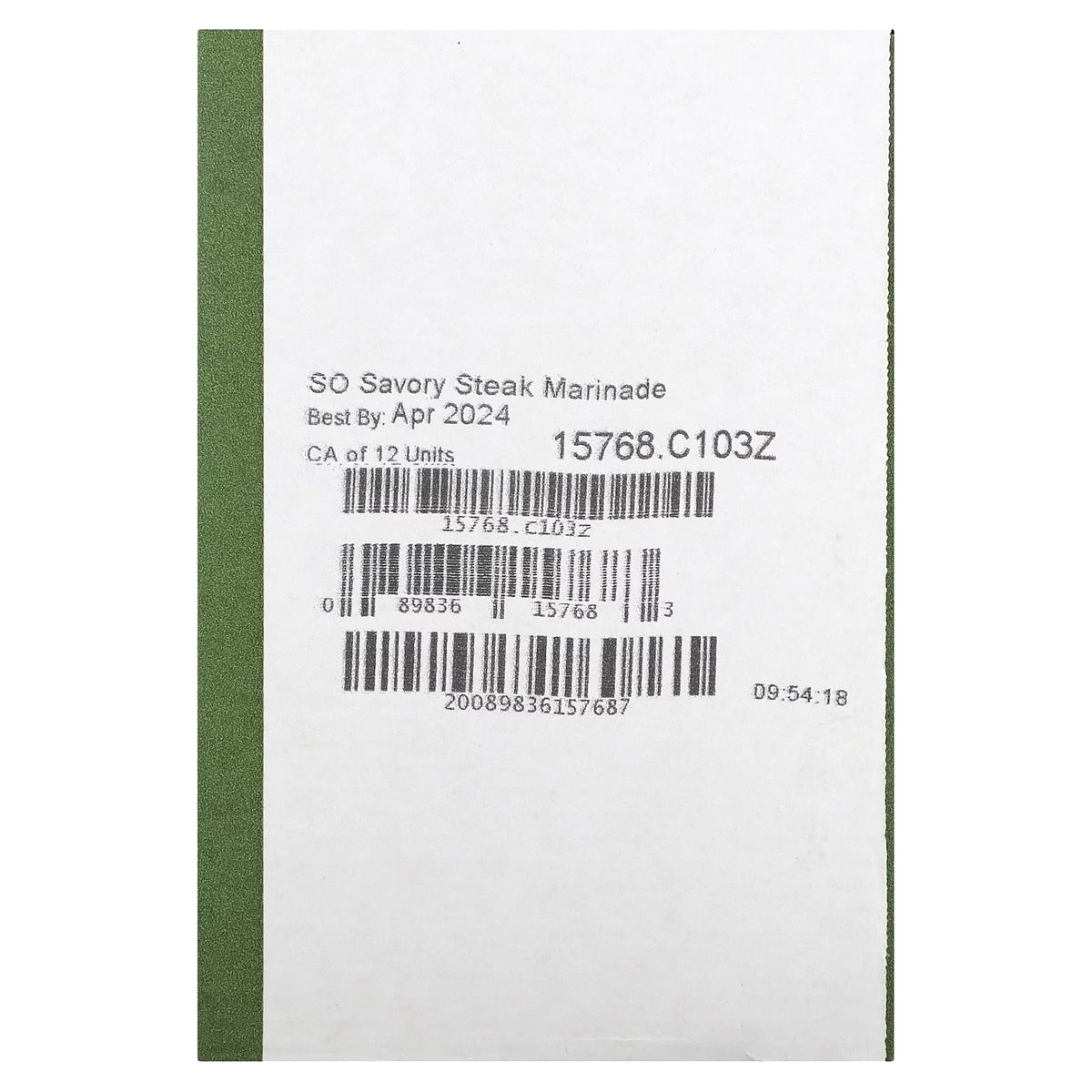 Savory Steak Marinade Mix 0.70 oz L82345
