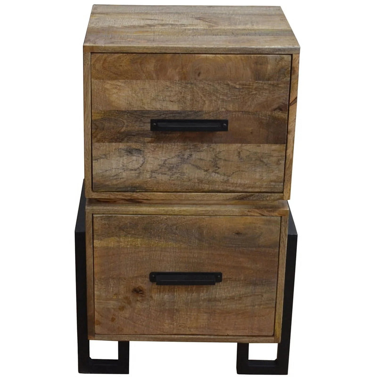 3-Piece Office Set with Desk Bookshelf and Filing Cabinet T2824