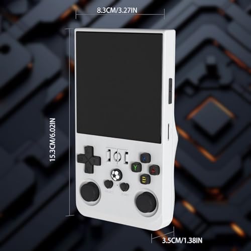 Retro Handheld Game Console with 4.0" IPS HD Screen, 64GB Built-in 18000+ Classic Games, Linux Open Source System, 4000mAh Battery W105
