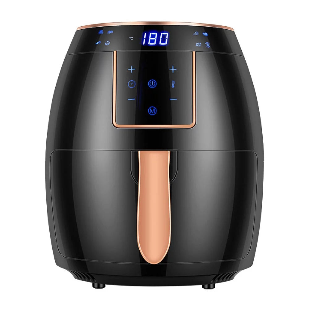 5.5L 1300W Touch Screen Electric Air Fryer with Bakeware R953