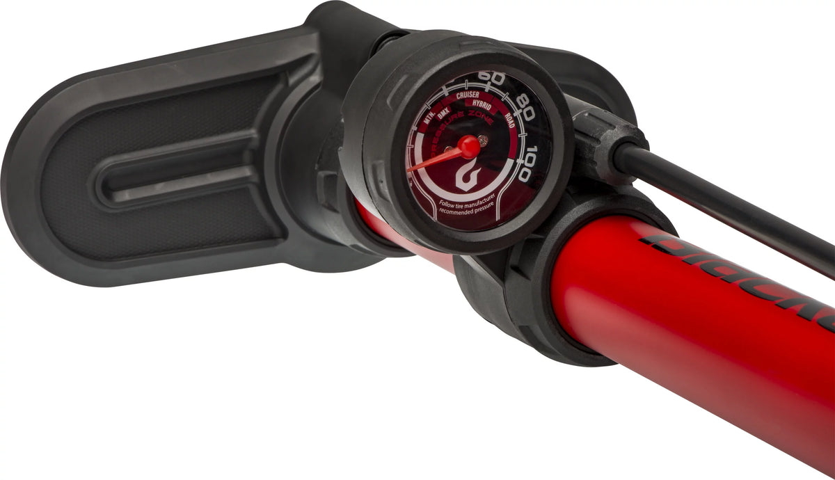 Bicycle Floor Pump with Mid Gauge K70902