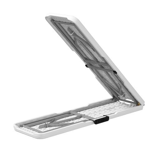 White 6ft Plastic Folding Bench 2 Pack A4275