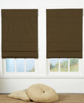 Cordless Roman Shade Chocolate - 42 x 72 in. R6472