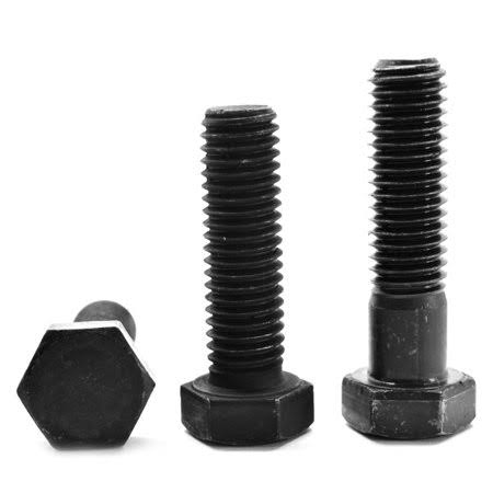 1 1/4 inch-12 x 7 1/2 inch Fine Thread Grade 8 Hex Cap Screw Alloy Steel Black Oxide Pk 12 L42498