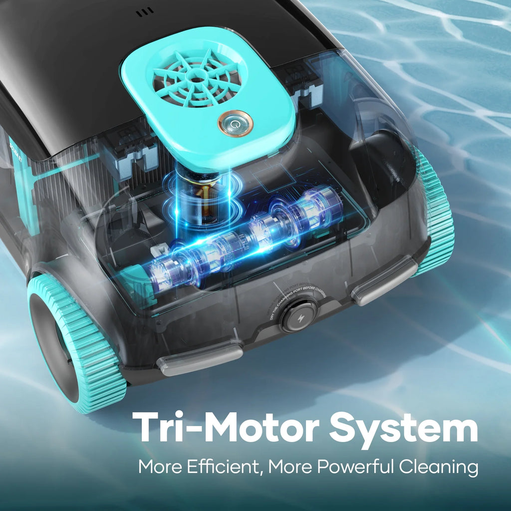 Cordless Automatic Pool Vacuum Cleaner E9116