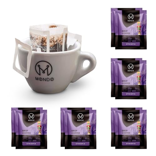 Drip Coffee, 100% Arabica Ground Coffee, Compact, Disposable Coffee Ground Filters, 10-Pack F5961
