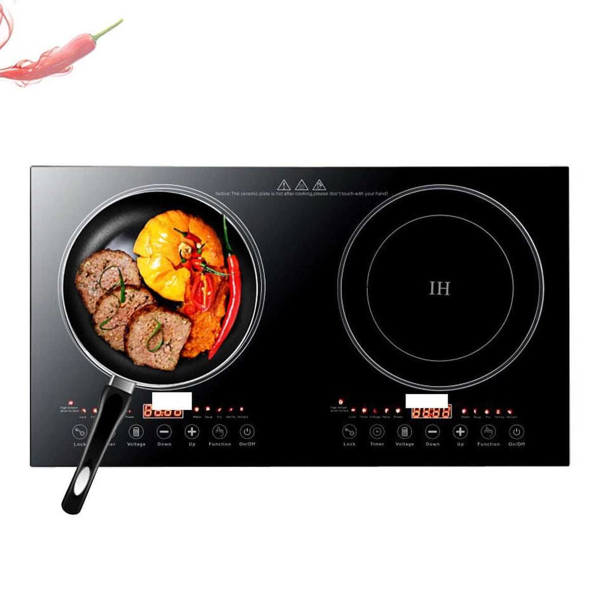Electric Double Induction Cooker 2200W Z38204