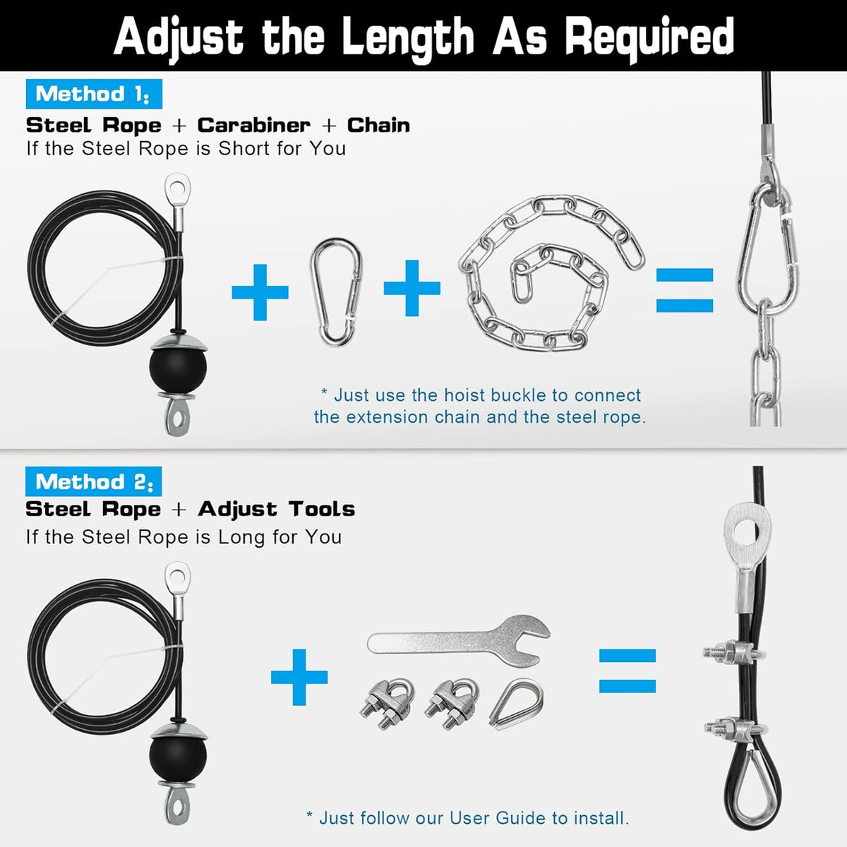 Weight Cable Pulley System Gym I2658