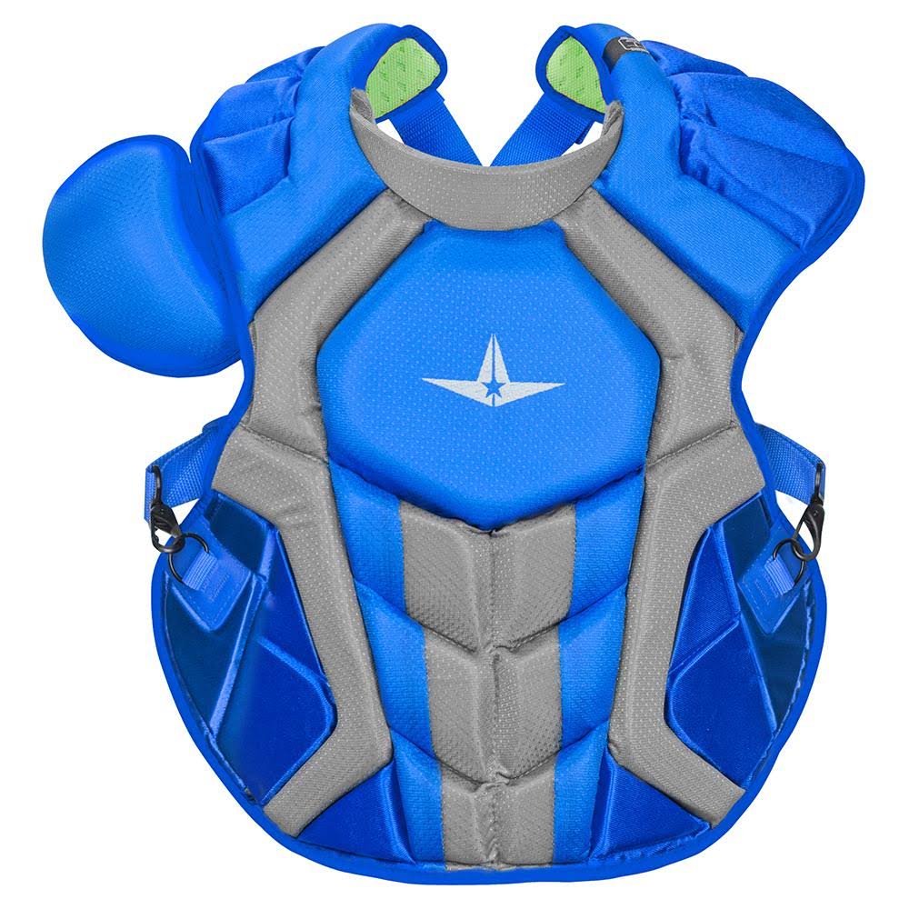 Black/Orange Chest Protector V683