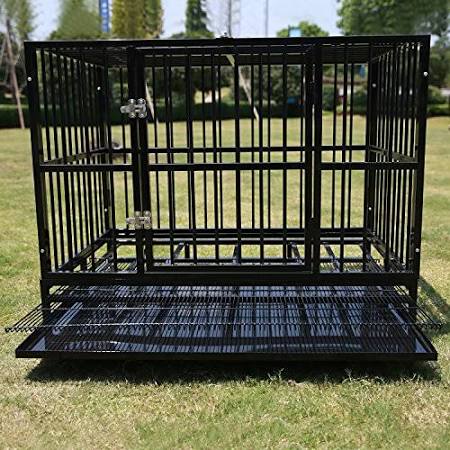 42 inch Heavy Duty Metal Dog Cage Kennel N82362