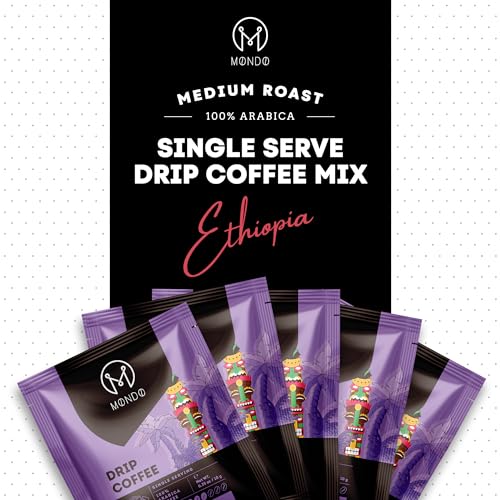 Drip Coffee, 100% Arabica Ground Coffee, Compact, Disposable Coffee Ground Filters, 10-Pack F5961