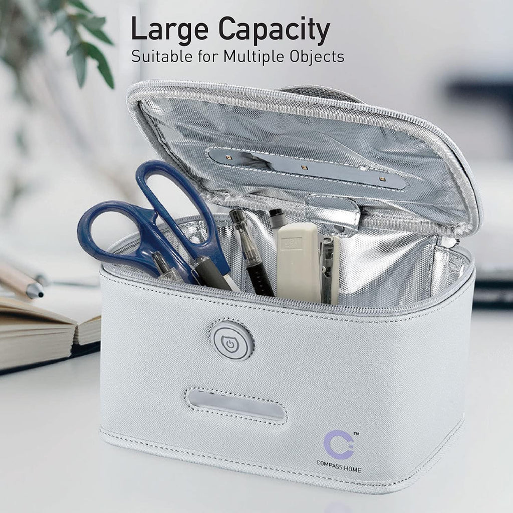 Portable UV-C LED Sanitizer Case with Child Lock W2635
