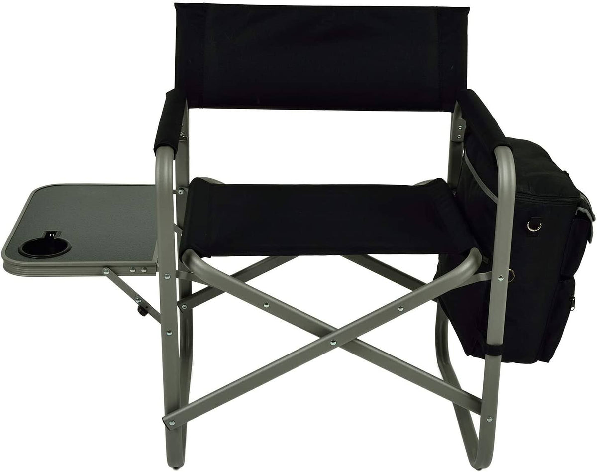 Folding Camping Chair with Table and Removable Cooler F996