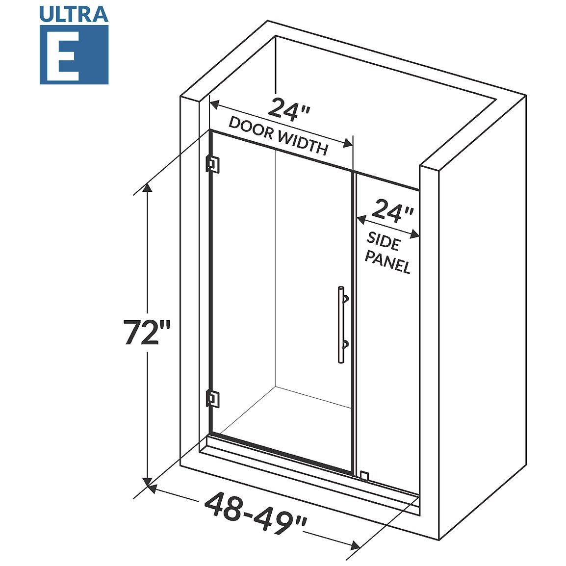 Hinged Shower Door F305042