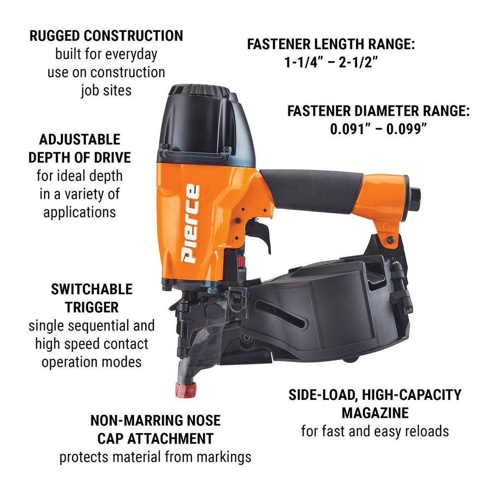 15° Coil Siding Nailer T32022