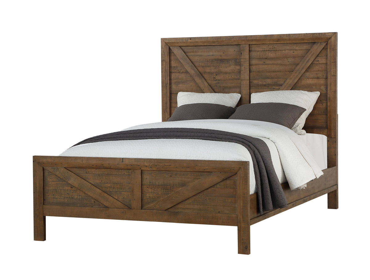 King Panel Bed R999