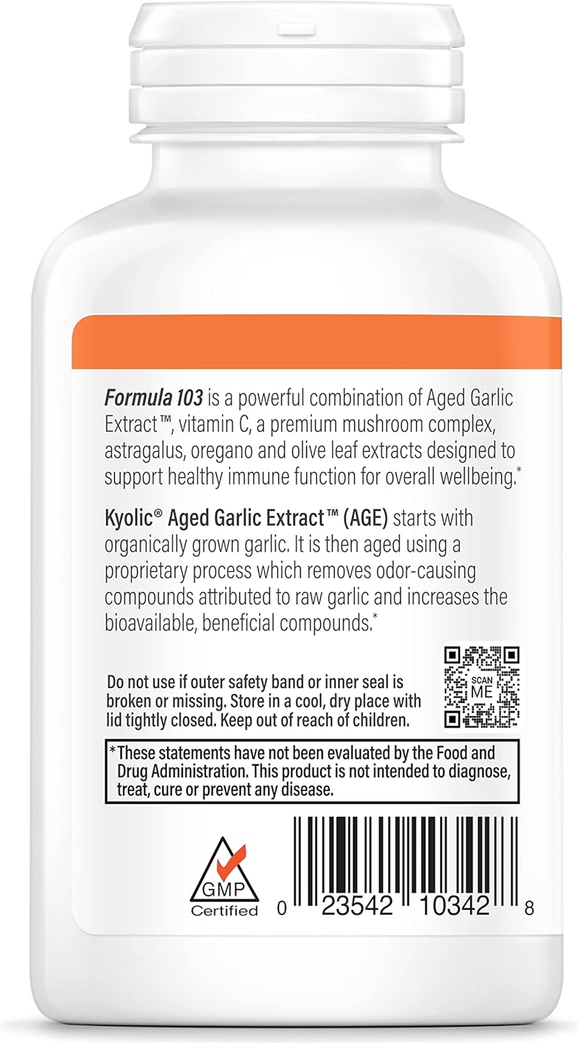 200 Capsules Aged Garlic Extract I380834