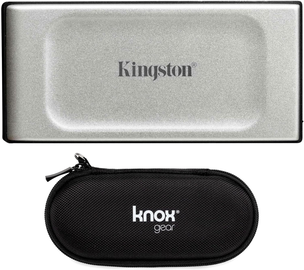 2TB Portable External SSD with Hard Travel Case Bundle S97831