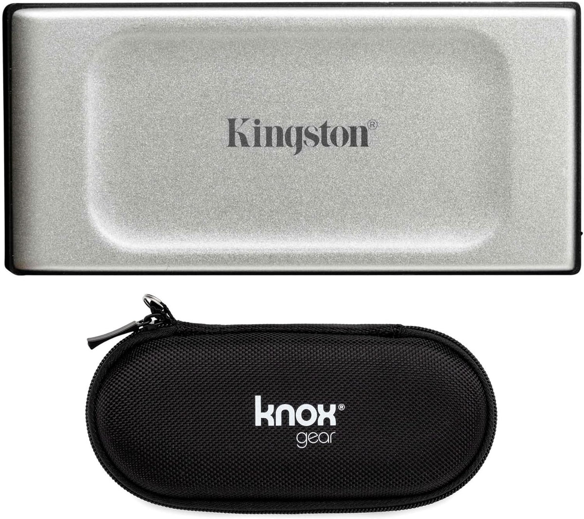 2TB Portable External SSD with Hard Travel Case Bundle S97831