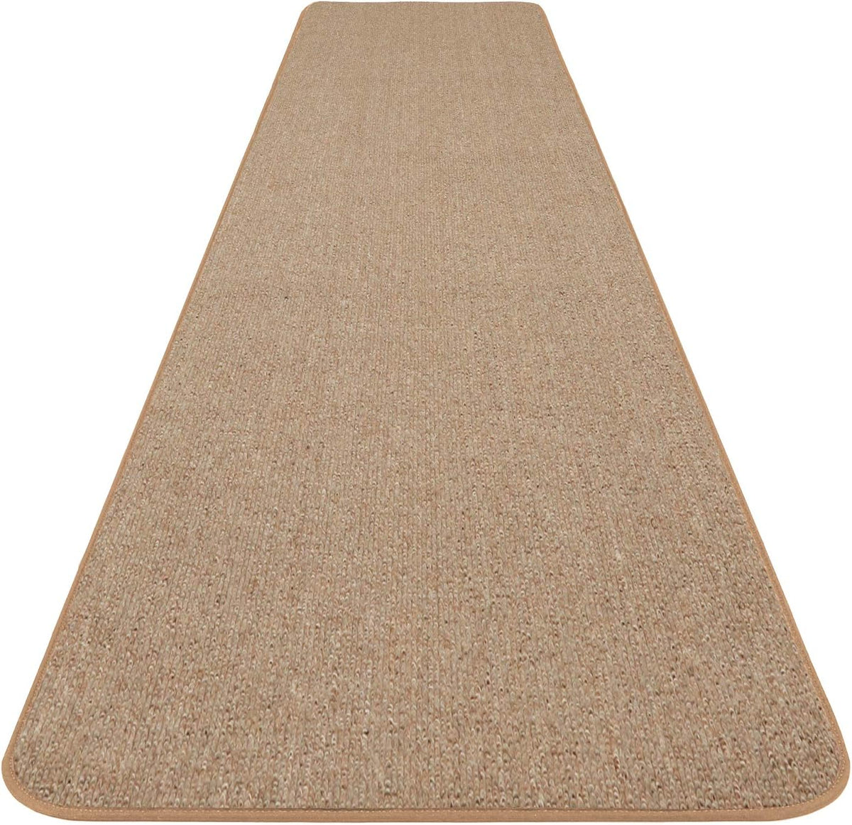 Skid-Resistant Carpet Runner Pebble Beige 14 Feet X 27 Inches V861
