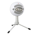 White USB Cardioid Condenser Microphone with Adjustable Desktop Stand F717