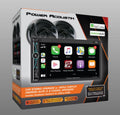 7" Mechless HD LCD Car Stereo Bundle with Bluetooth and 6.5" Speakers X208