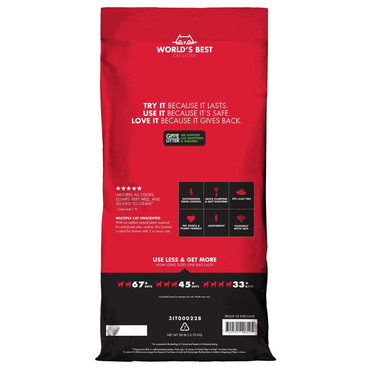Cat Litter Clumping O20494