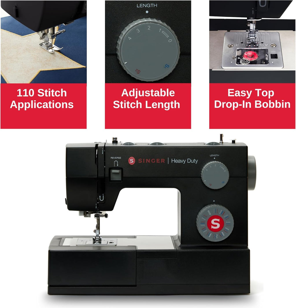 Black Heavy Duty High Speed Sewing Machine Y57600