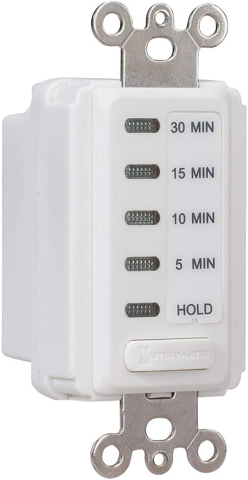 White Electronic Auto-Off Timer 5/10/15/30 Minutes J487548