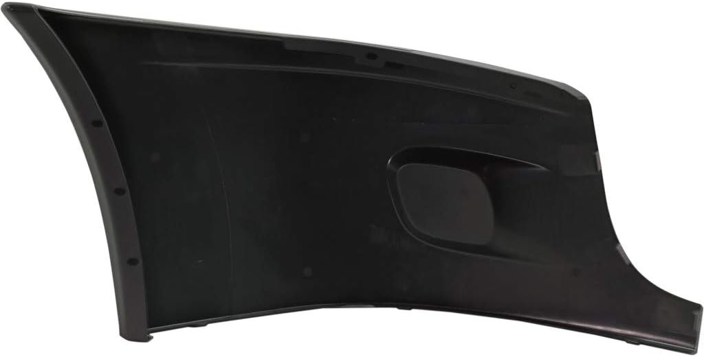 Freightliner Cascadia Bumper End 2008-2017 Driver Side Black Plastic Y905