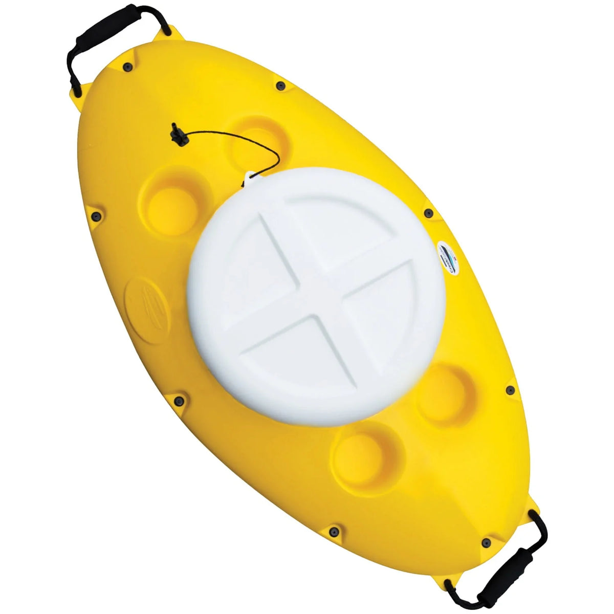 30 qt Hard Side Floating Cooler, Yellow R496429