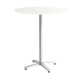 36 inch Round Silver Mesh Laminate Bistro Height Table F539