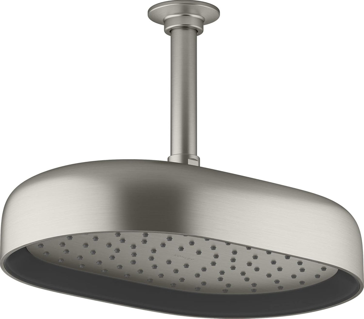 Matte Black Rainhead Showerhead F368