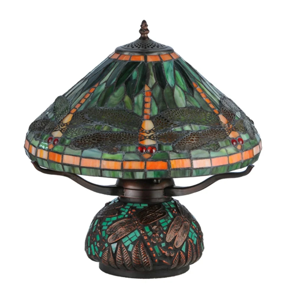 Mahogany Bronze Three Light Table Lamp P8090
