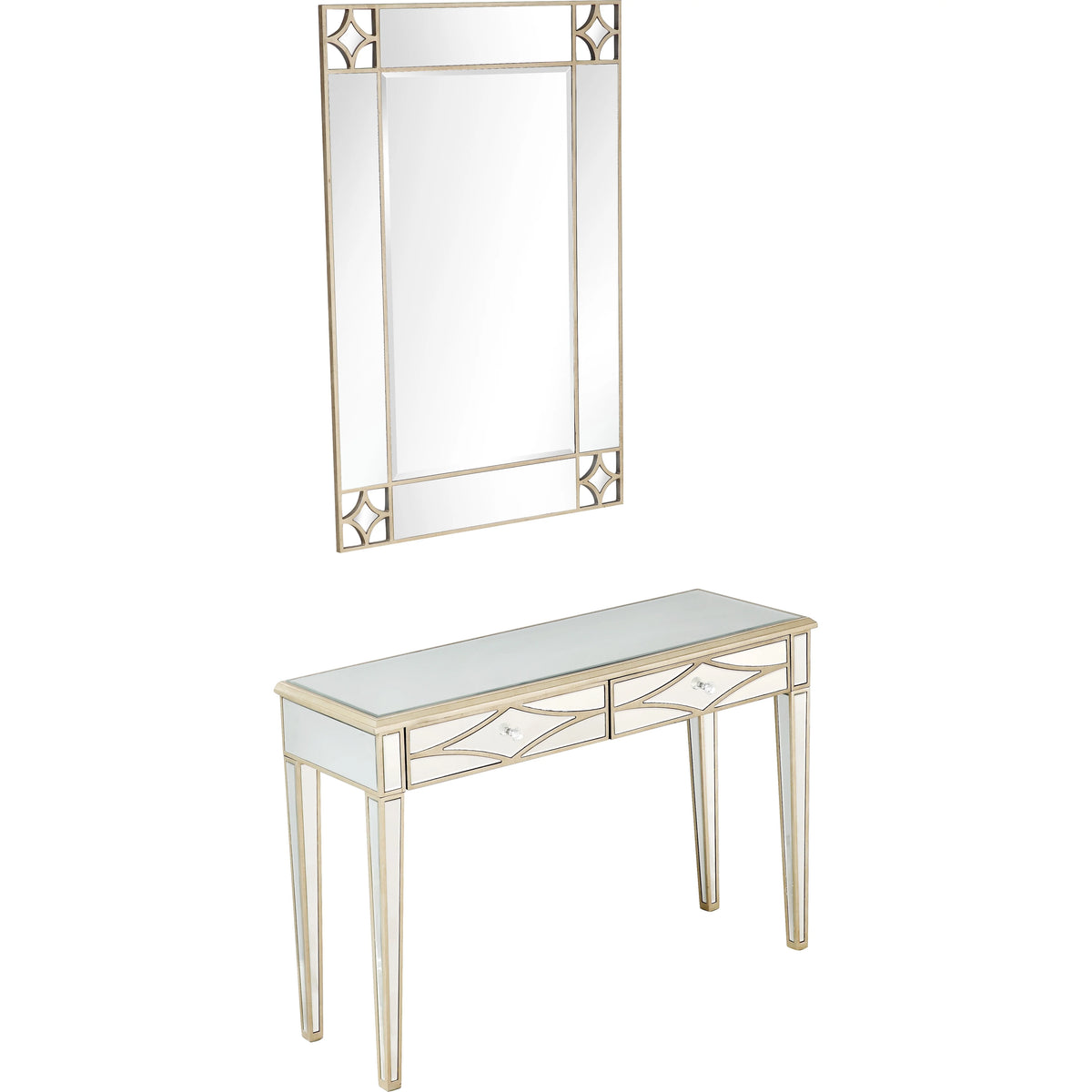 Wall Mirror and Console Table M459127