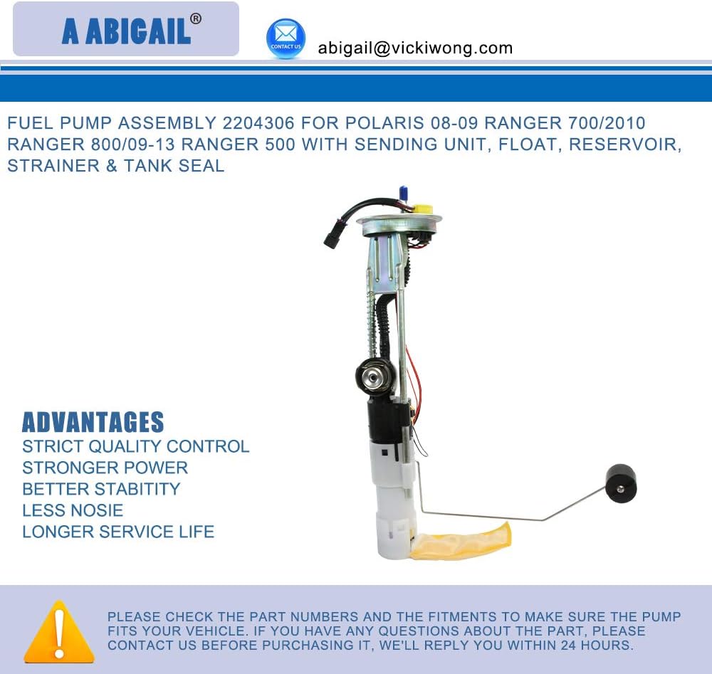 Fuel Pump Assembly Pack of 2 V1827