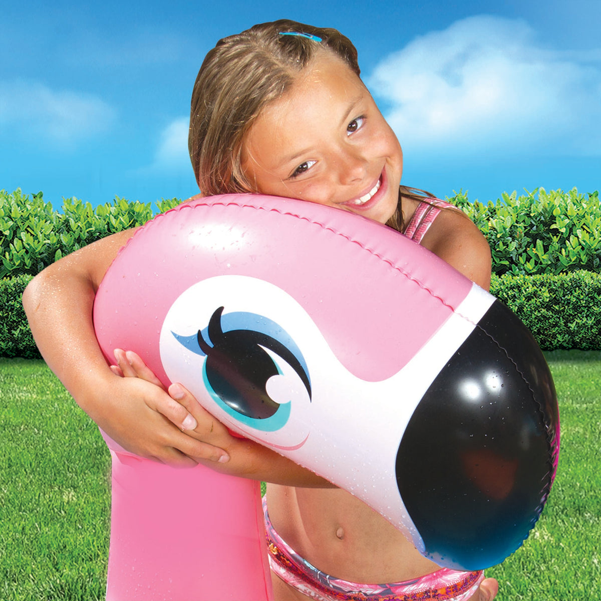 Flamingo Blowup Pool X42171