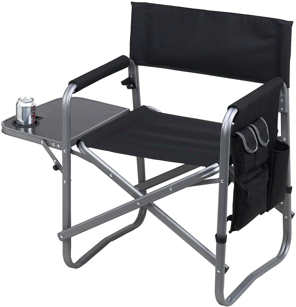 Folding Camping Chair with Table and Removable Cooler F996